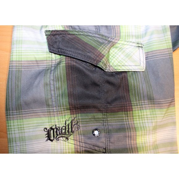 Mens O'Neill Drawstring Surf Swim Suit Board Beach Shorts Trunks Sz: 34 Pockets - Picture 4 of 7